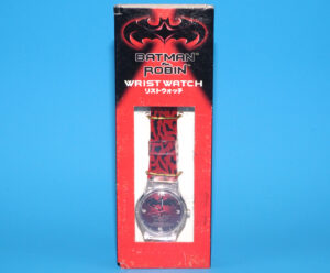 BATMAN & ROBIN WRIST WATCH MIB NRFB 1997 CORE INC JAPANESE CINEMA PROMO