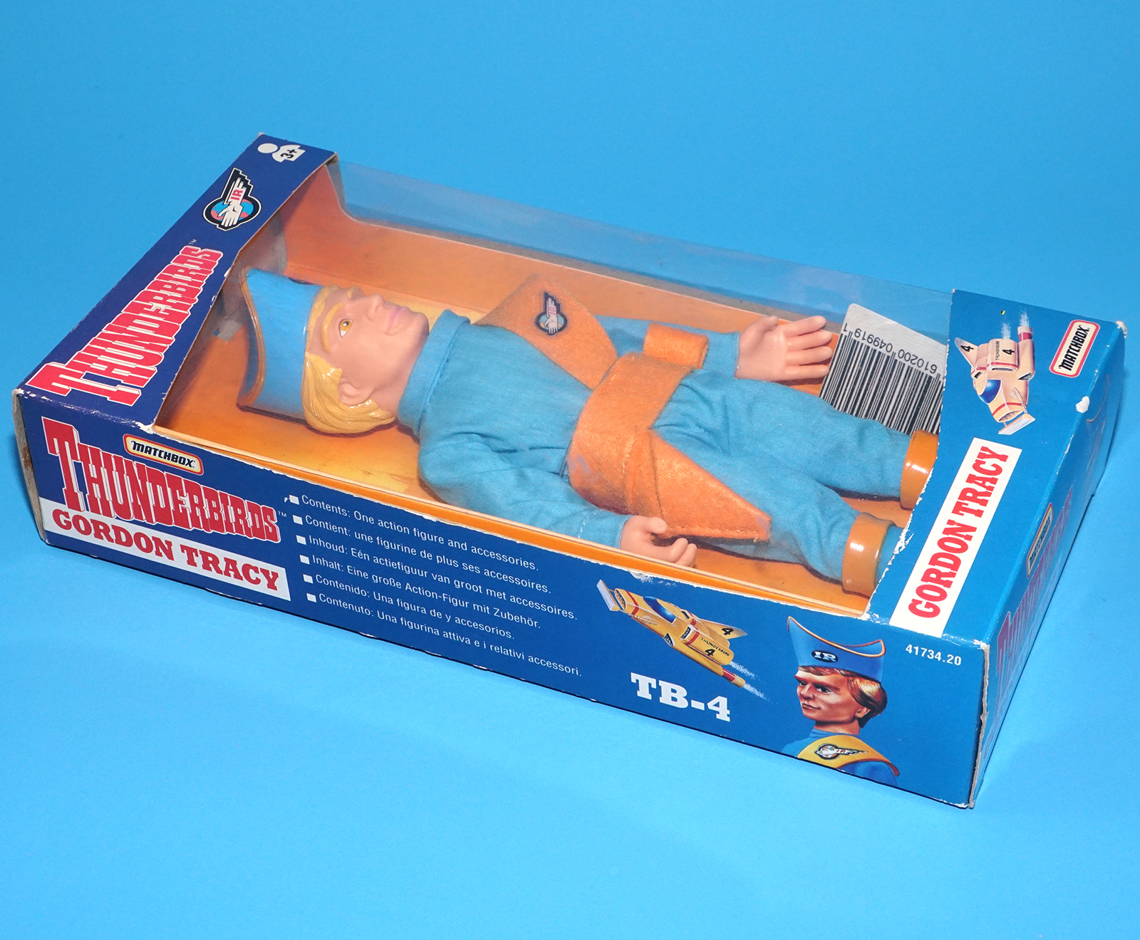 THUNDERBIRDS 10 GORDON TRACY MIB MISB EURO BOX 1992 MATCHBOX GERRY ANDERSON - Image 3