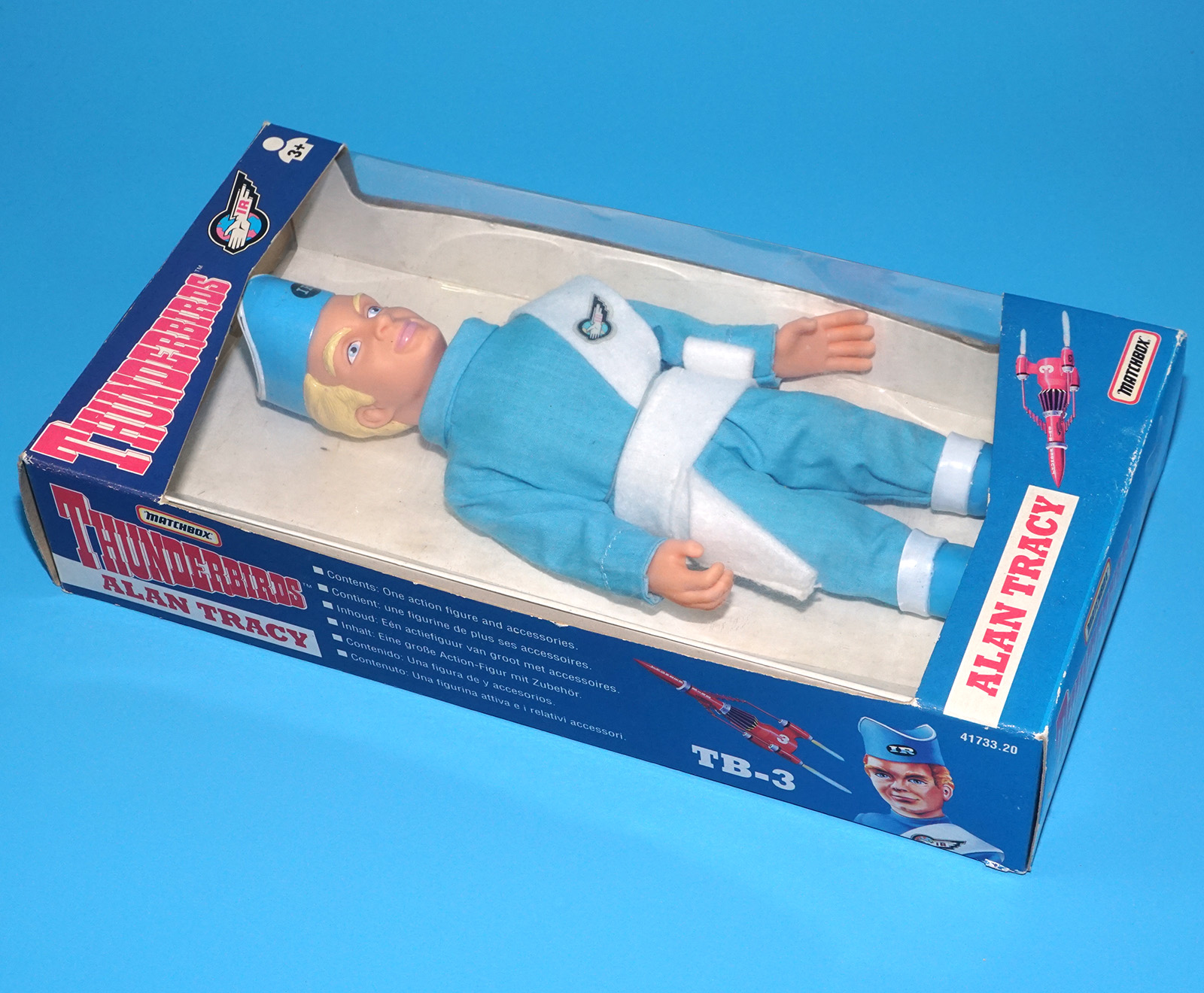 THUNDERBIRDS 10 ALAN TRACY MIB NRFB EURO BOX 1992 MATCHBOX GERRY ANDERSON - Image 3