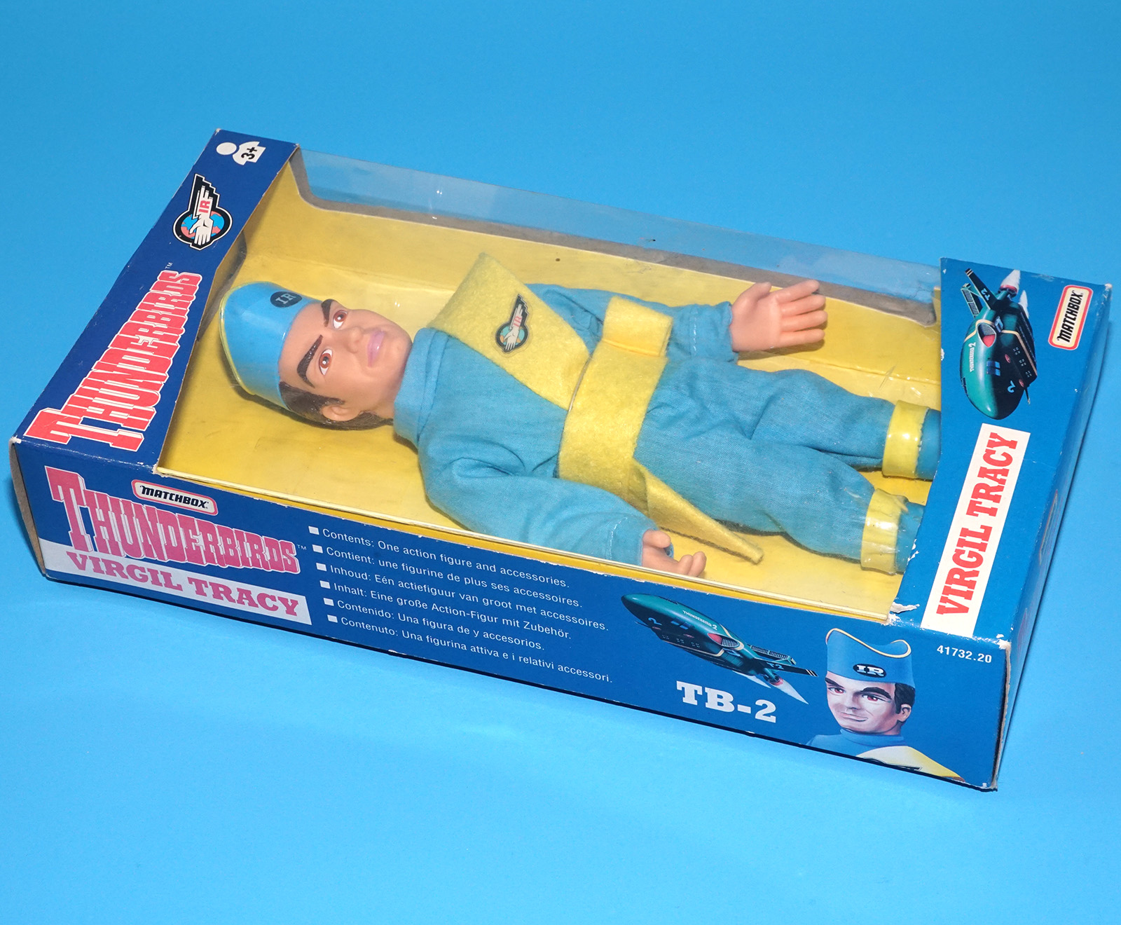 THUNDERBIRDS 10 VIRGIL TRACY MIB MISB EURO BOX 1992 MATCHBOX GERRY ANDERSON - Image 3