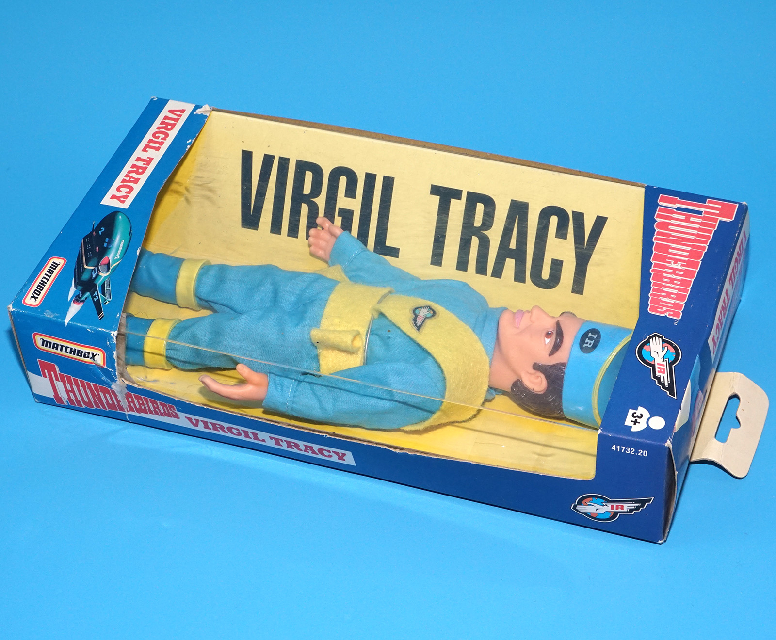THUNDERBIRDS 10 VIRGIL TRACY MIB MISB EURO BOX 1992 MATCHBOX GERRY ANDERSON - Image 5