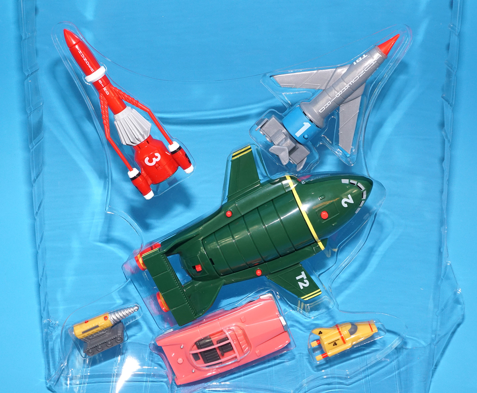 THUNDERBIRDS 6 VEHICLE SUPER SET MIB UK BOX 1999 CARLTON VIVID IMAGINATIONS - Image 8