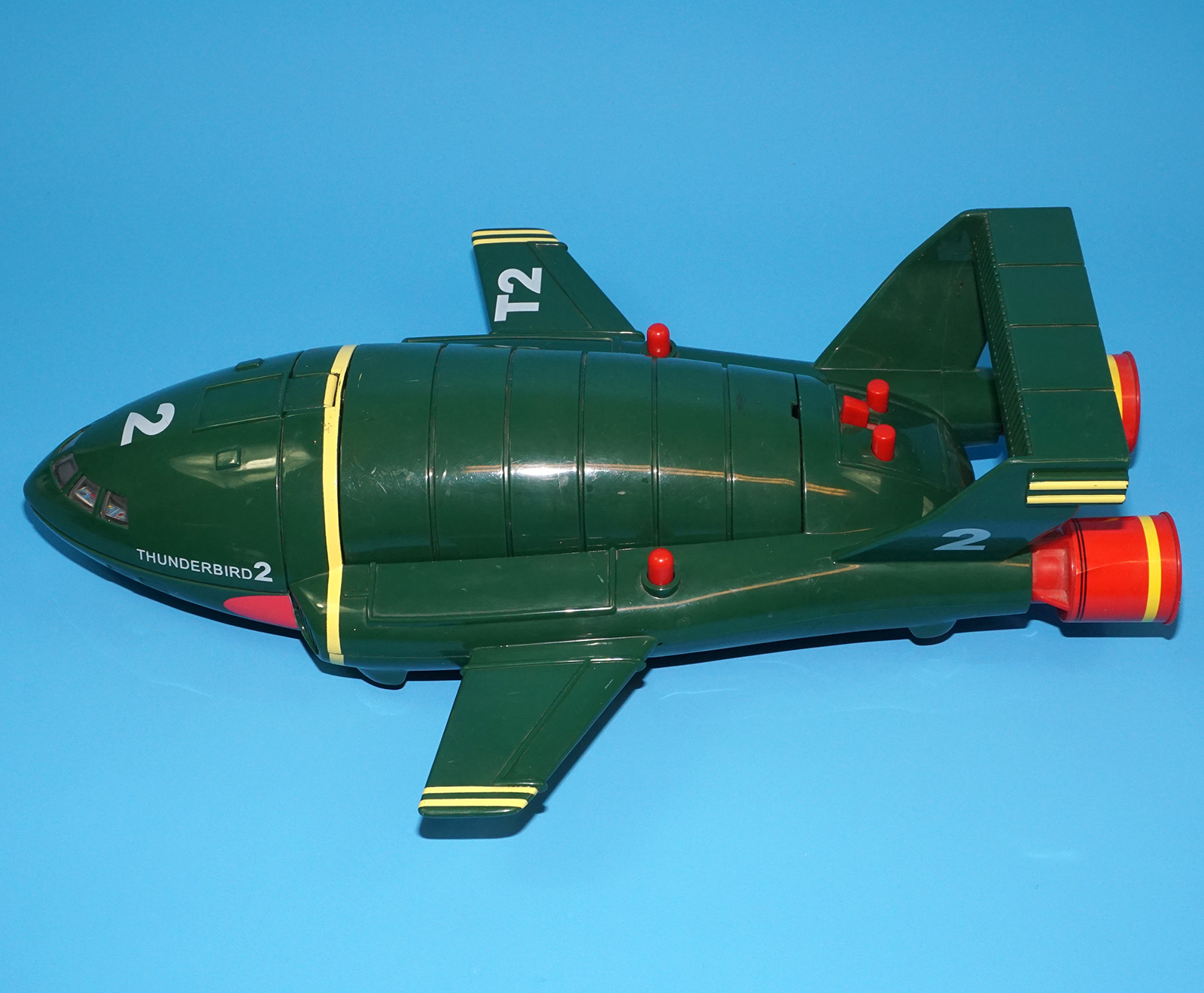 THUNDERBIRDS SUPERSIZE THUNDERBIRD 2 ELECTRONIC PLAYSET BOXED EURO BOX 1999 CARLTON VIVID IMAGINATIONS - Image 9