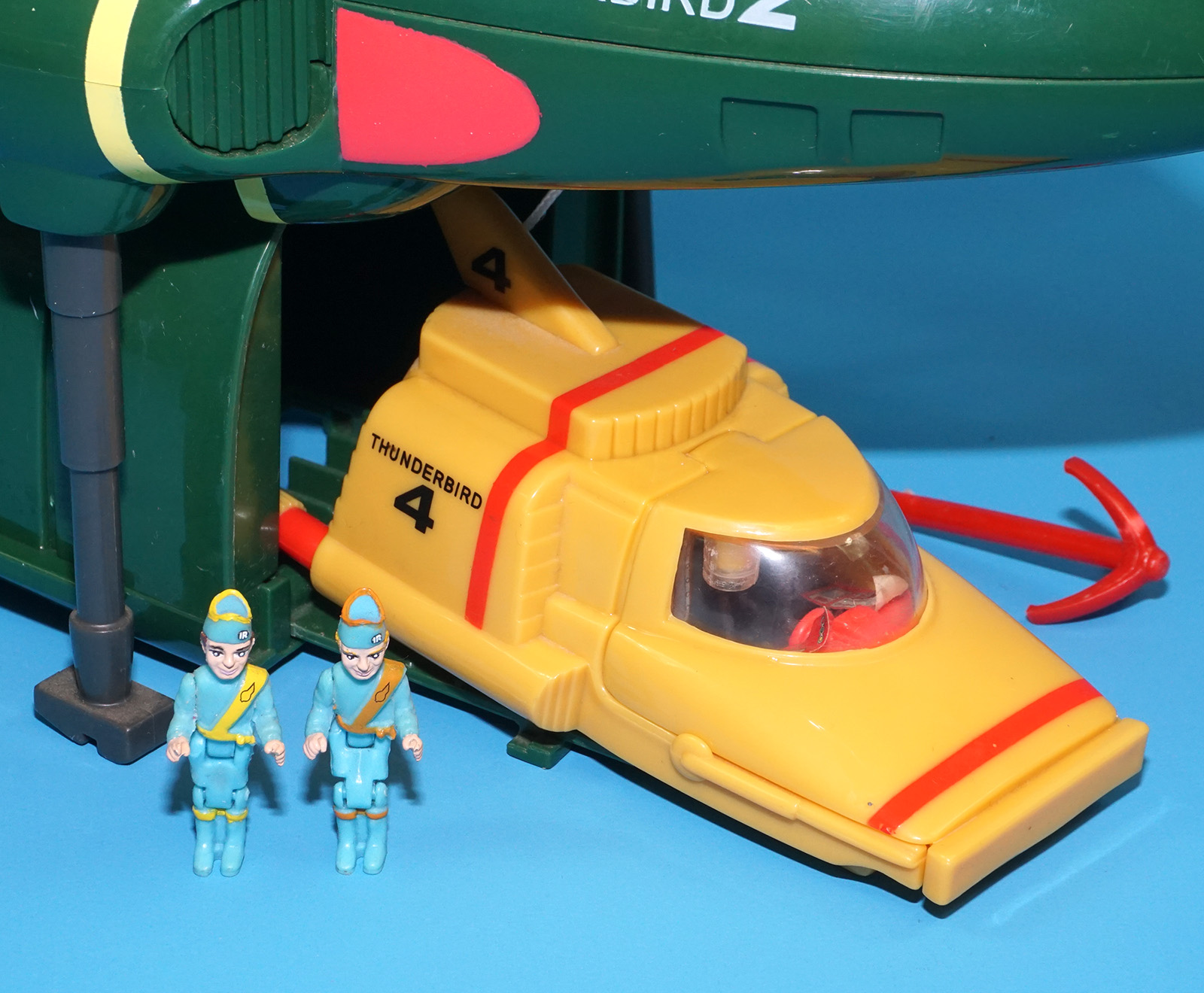 THUNDERBIRDS SUPERSIZE THUNDERBIRD 2 ELECTRONIC PLAYSET BOXED EURO BOX 1999 CARLTON VIVID IMAGINATIONS - Image 11