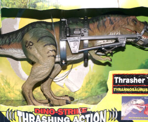 JURASSIC PARK THE LOST WORLD THRASHER T-REX COMPLETE BOXED US BOX 1996 KENNER WORKS!