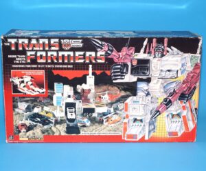 TRANSFORMERS G1 AUTOBOT BATTLE STATION METROPLEX COMPLETE BOXED US BOX 1985 HASBRO