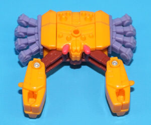 TRANSFORMERS G1 ORIGINAL SPARE PART PRETENDER OCTOPUNCH INNER ROBOT WITH CLAWS 1989 HASBRO