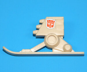 TRANSFORMERS G1 ORIGINAL SPARE PART PRETENDER CROSSBLADES SKI (L) 1989 HASBRO