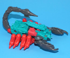 TRANSFORMERS G1 ORIGINAL SPARE PART PRETENDER PINCHER SCORPION CLAWS INNER ROBOT TORCH 1989 HASBRO READ