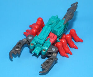 TRANSFORMERS G1 ORIGINAL SPARE PART PRETENDER PINCHER SCORPION CLAWS INNER ROBOT TORCH 1989 HASBRO READ