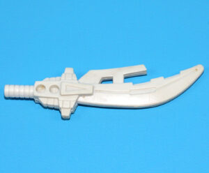 TRANSFORMERS G1 ORIGINAL SPARE PART PRETENDER SKULLGRIN VIBRO-SWORD 1988 HASBRO