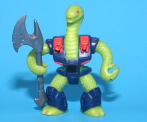 BATTLE BEASTS SERIES 1 #06 TRIPLE THREAT SNAKE 100% COMPLETE & ORIGINAL 1986 HASBRO TAKARA