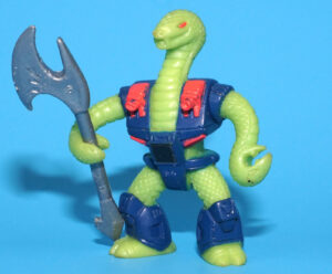 BATTLE BEASTS SERIES 1 #06 TRIPLE THREAT SNAKE 100% COMPLETE & ORIGINAL 1986 HASBRO TAKARA