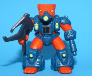 BATTLE BEASTS SERIES 1 #24 WAR WEASEL 100% COMPLETE & ORIGINAL 1986 HASBRO TAKARA