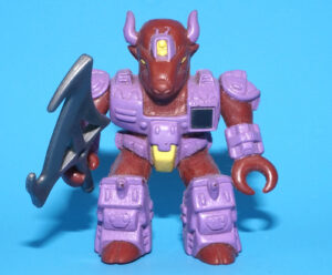 BATTLE BEASTS SERIES 1 #25 BLOODTHIRSTY BISON 100% COMPLETE & ORIGINAL 1986 HASBRO TAKARA
