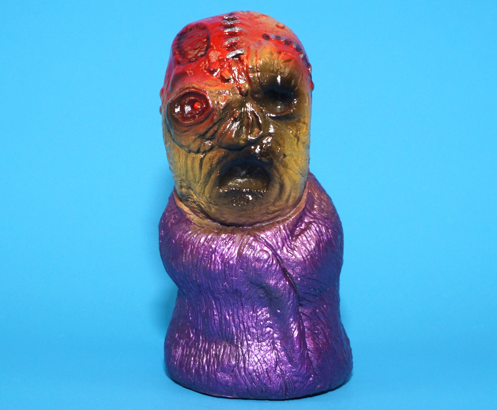 PROJECT MAYHEM ONE PULL VINYL SOFUBI THE GHOUL CUSTOM TOY FIGURE 2025 YOUZEE - Image 2