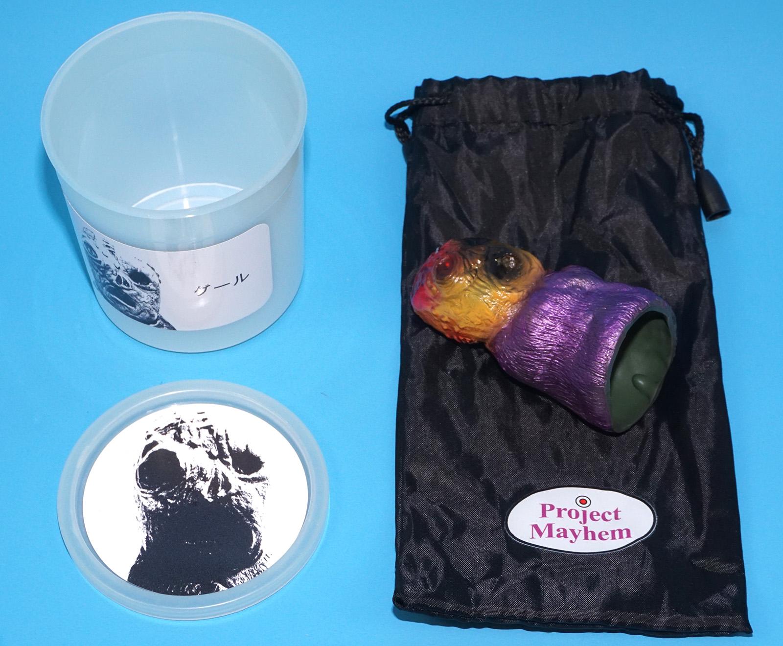 PROJECT MAYHEM ONE PULL VINYL SOFUBI THE GHOUL CUSTOM TOY FIGURE 2025 YOUZEE - Image 9