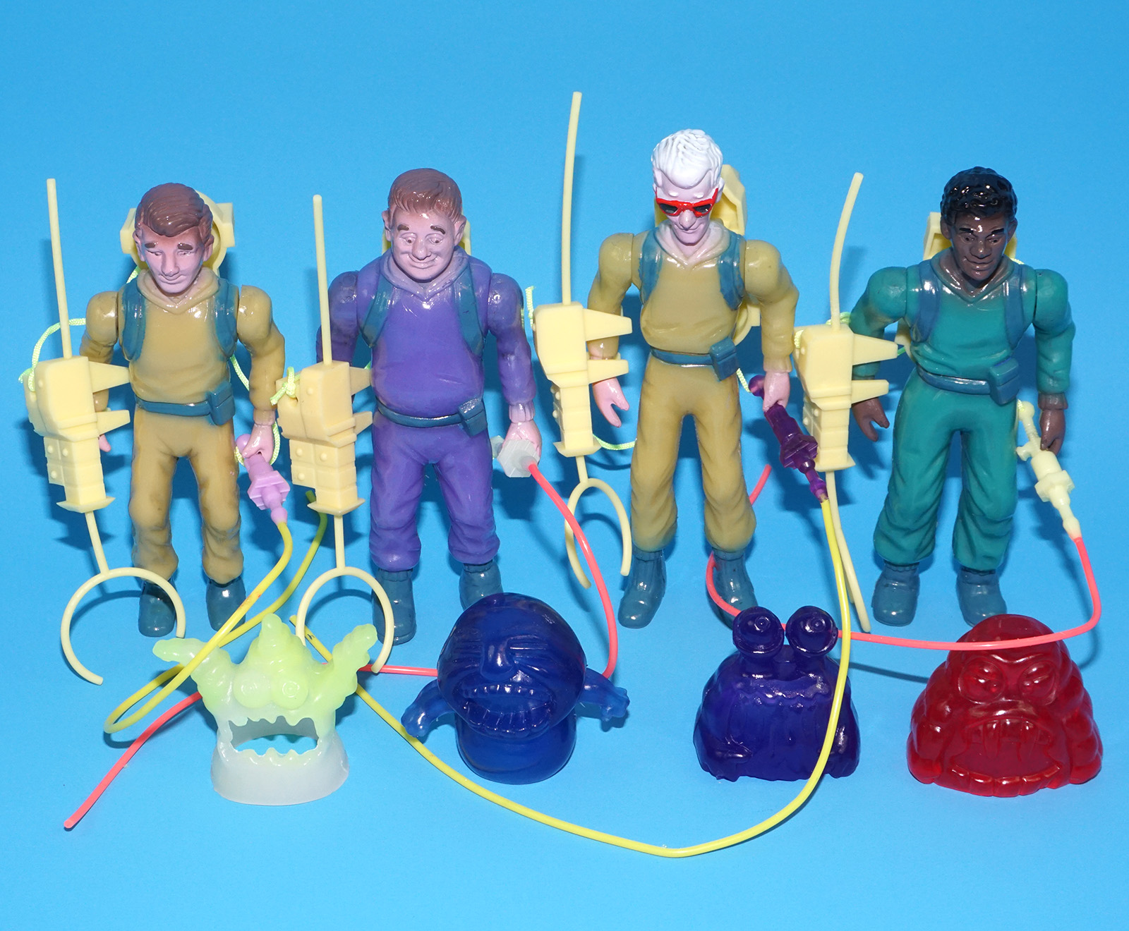 PROJECT MAYHEM THE GHOST BASTARDS SPOOK CHASERS FULL SET GHOSTBUSTERS BOOTLEG 2023 YOUZEE CREATION - Image 3