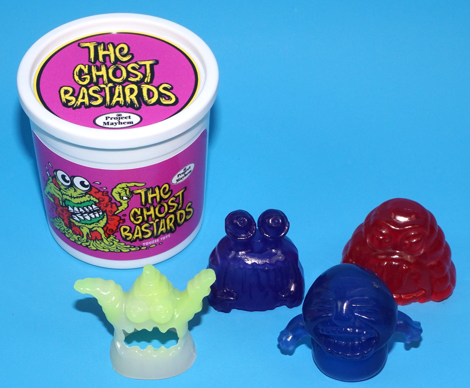 PROJECT MAYHEM THE GHOST BASTARDS SPOOK CHASERS FULL SET GHOSTBUSTERS BOOTLEG 2023 YOUZEE CREATION - Image 13