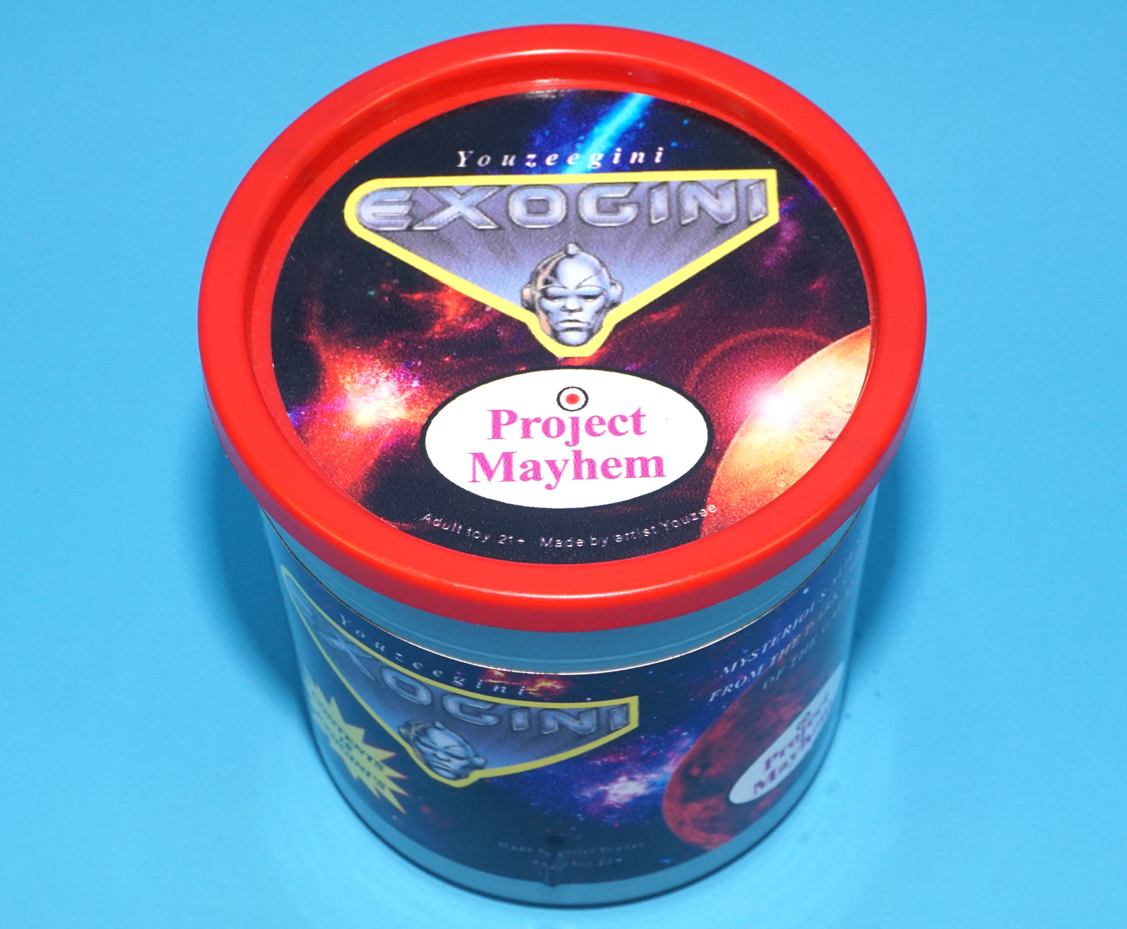 PROJECT MAYHEM EXOGINI FULL TUB BOX SET EGG YELLOW 2023 YOUZEE YOUZEEGINI - Image 10