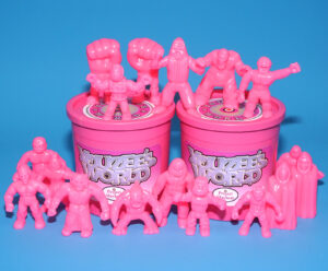 PROJECT MAYHEM YOUZEE’S WORLD TUB BOX CUSTOM RUBBER MINI FIGURES 2024 YOUZEE EXOGINI MIMP MUSCLE