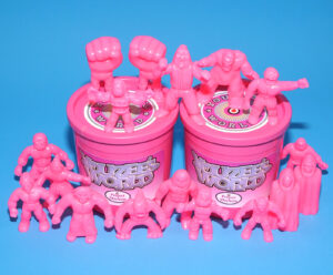 PROJECT MAYHEM YOUZEE’S WORLD TUB BOX CUSTOM RUBBER MINI FIGURES 2024 YOUZEE EXOGINI MIMP MUSCLE