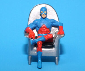 JLA JUSTICE LEAGUE OF THE UNIVERSE THE ATOM MINI FIGURE 2004 DC DIRECT