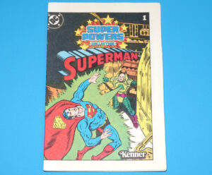 SUPER POWERS COLLECTION MINI COMIC #1 SUPERMAN 1983 KENNER DC COMICS