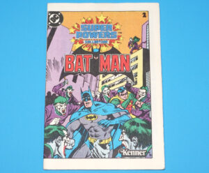 SUPER POWERS COLLECTION MINI COMIC #2 BATMAN 1983 KENNER DC COMICS