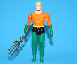 SUPER POWERS AQUAMAN 100% COMPLETE & ORIGINAL 1984 KENNER WORKS!