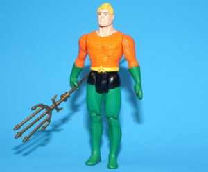 SUPER POWERS AQUAMAN 100% COMPLETE & ORIGINAL 1984 KENNER WORKS!