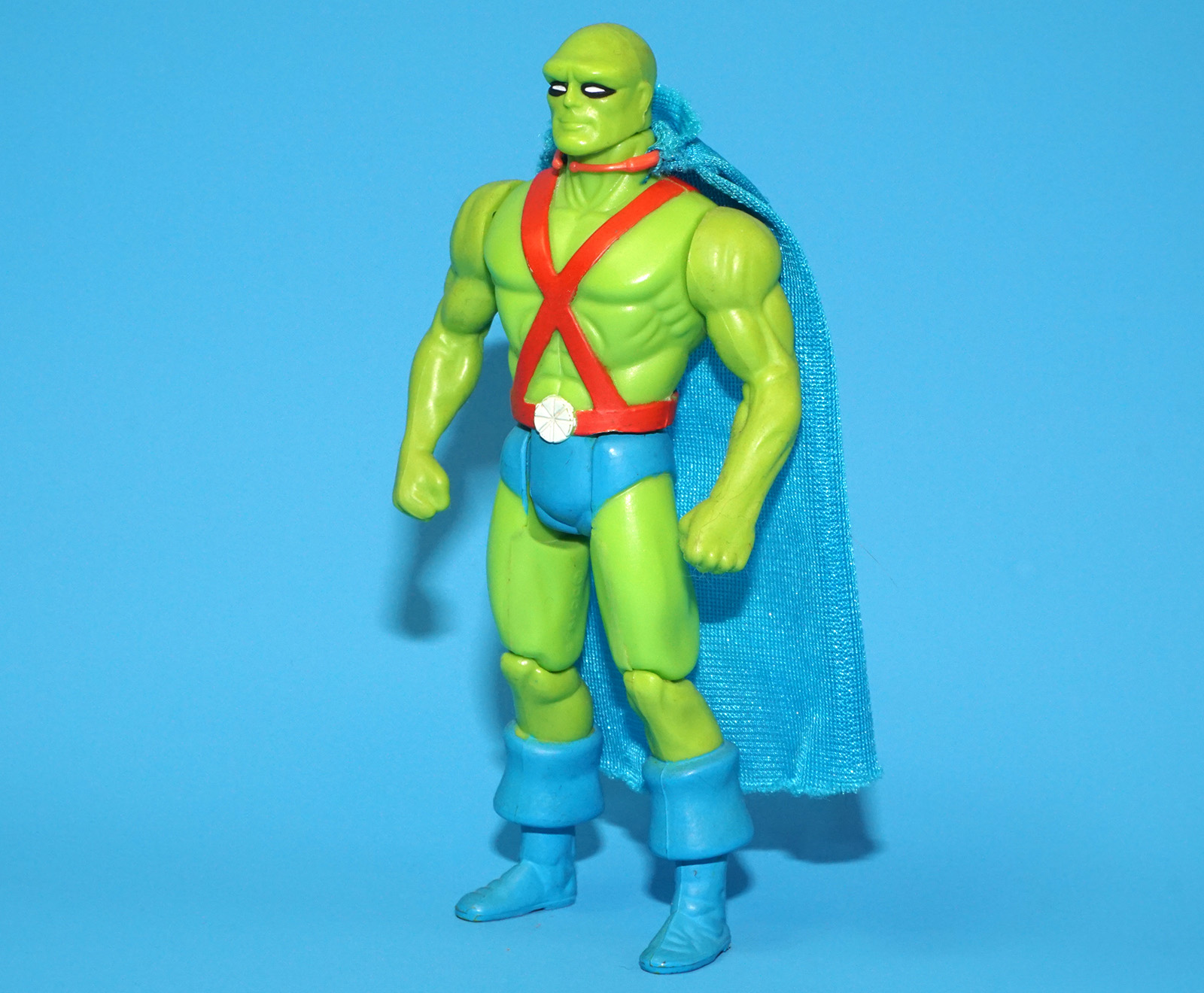 SUPER POWERS MARTIAN MANHUNTER 100% COMPLETE & ORIGINAL 1985 KENNER WORKS! - Image 3