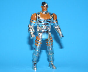 SUPER POWERS CYBORG 100% COMPLETE & ORIGINAL 1986 KENNER WORKS!