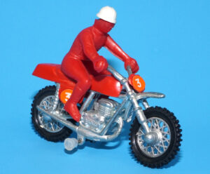 SERIE JET METALMOTOS DIE-CAST TOY MOTORCYCLE BULTACO ALPINA 1:32 SCALE 1978 GIODI