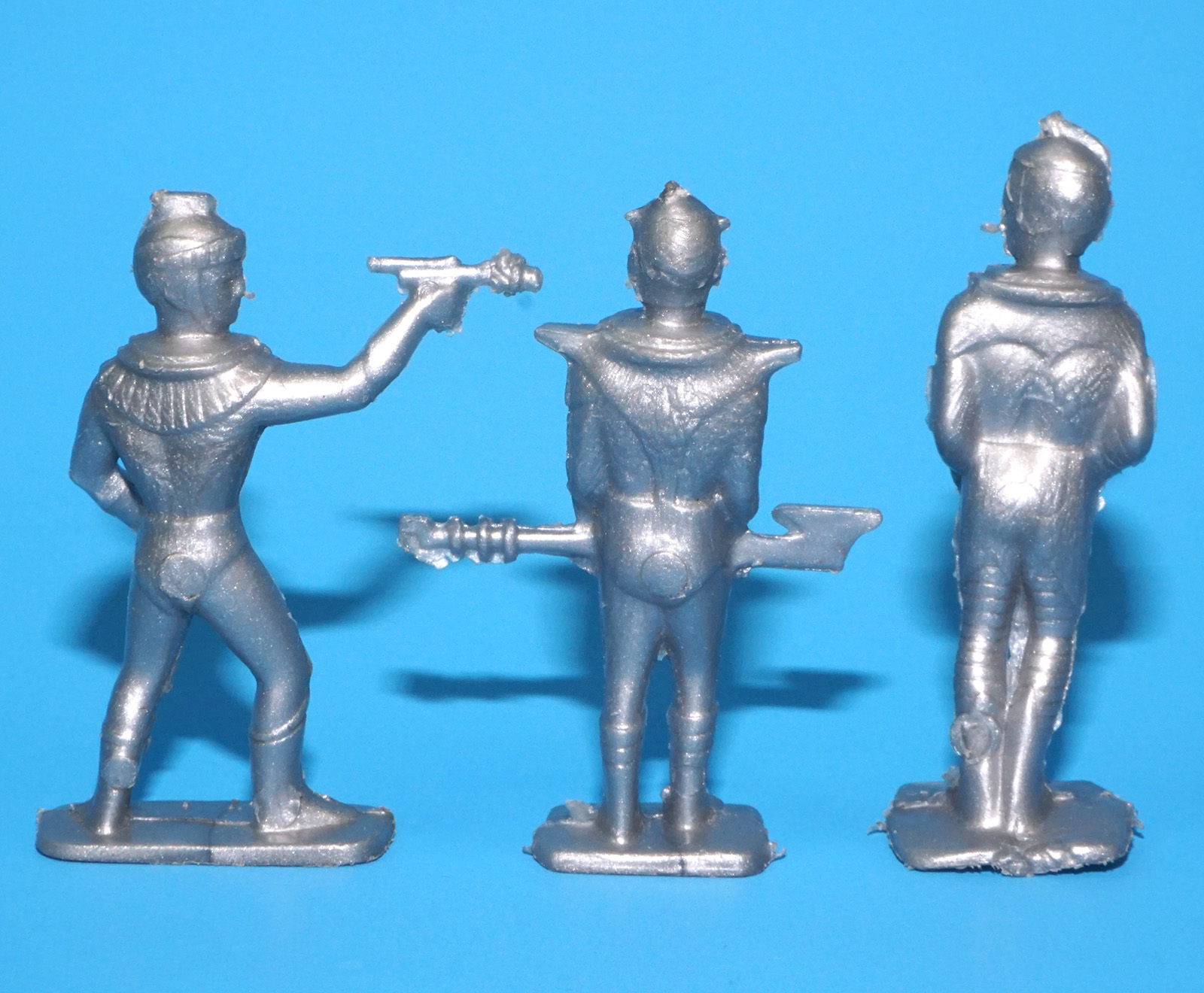 SPACE TOYS CAPTAIN VIDEO PLASTIC TOY FIGURES 1:35 SCALE 1950s LIDO ARCHER PLASTICRAFT - Image 4