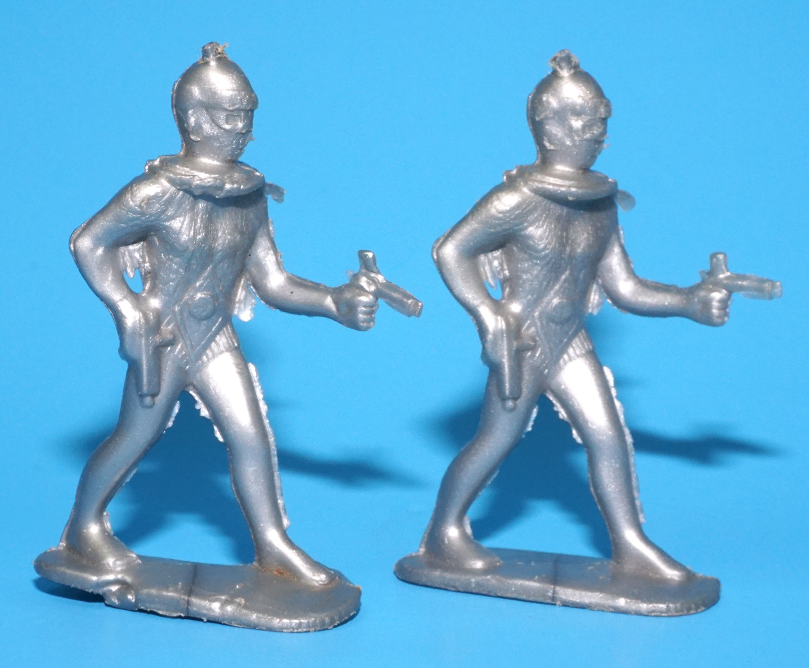 SPACE TOYS CAPTAIN VIDEO PLASTIC TOY FIGURES 1:35 SCALE 1950s LIDO ARCHER PLASTICRAFT - Image 5