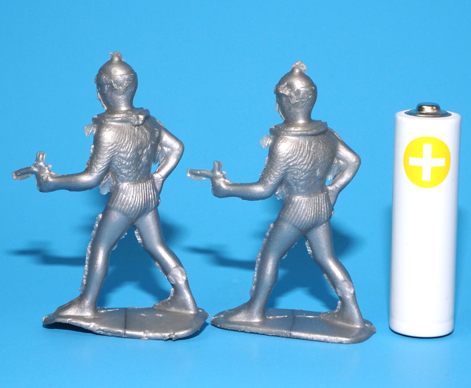 SPACE TOYS CAPTAIN VIDEO PLASTIC TOY FIGURES 1:35 SCALE 1950s LIDO ARCHER PLASTICRAFT - Image 6