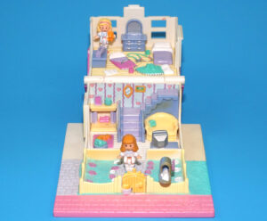 POLLY POCKET POLLY’S COZY COTTAGE 100% COMPLETE 1993 BLUEBIRD TOYS READ