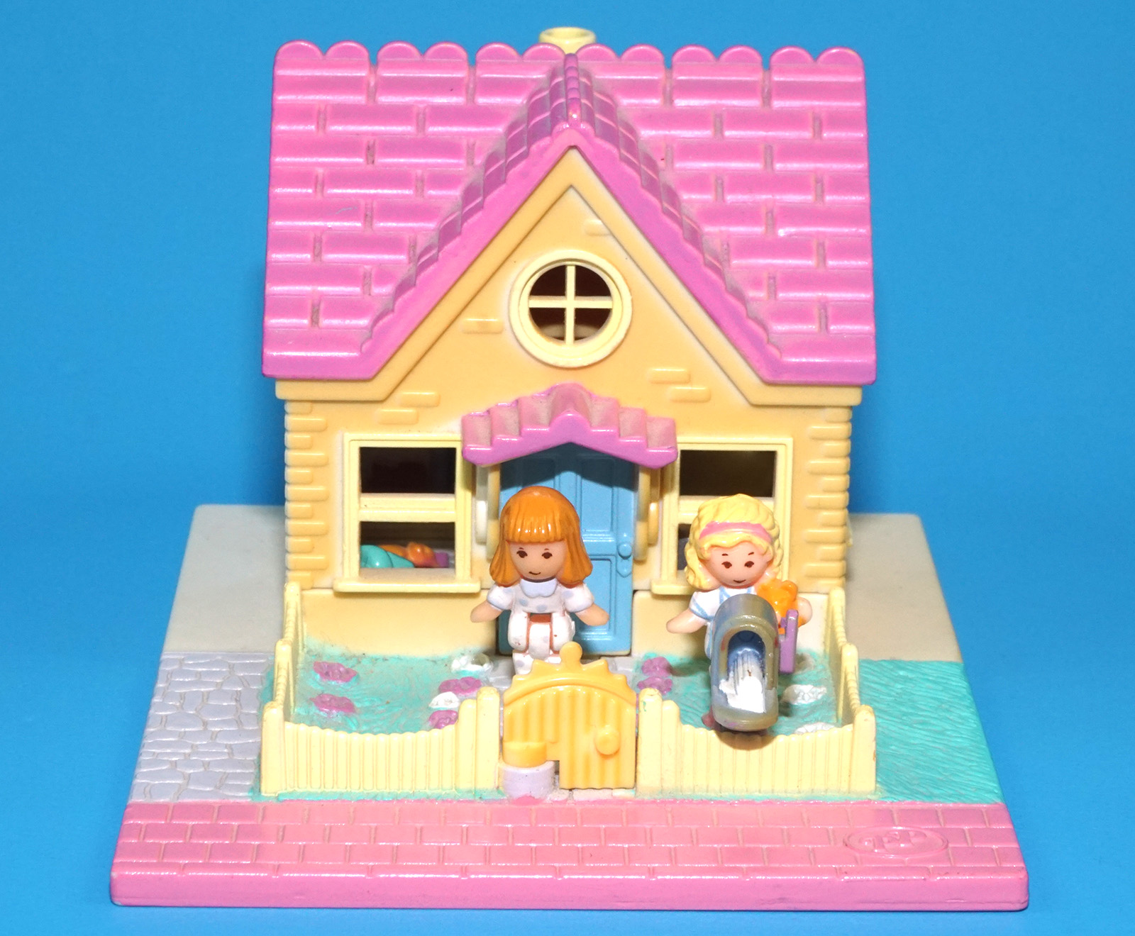 POLLY POCKET POLLY'S COZY COTTAGE 100% COMPLETE 1993 BLUEBIRD TOYS READ - Image 8