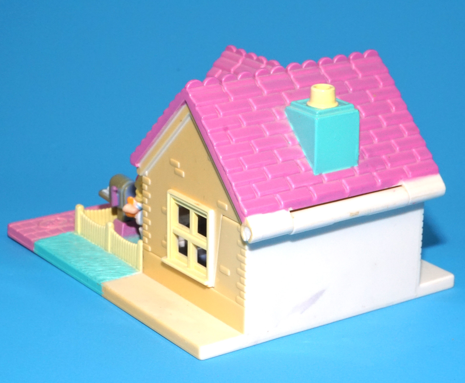 POLLY POCKET POLLY'S COZY COTTAGE 100% COMPLETE 1993 BLUEBIRD TOYS READ - Image 11