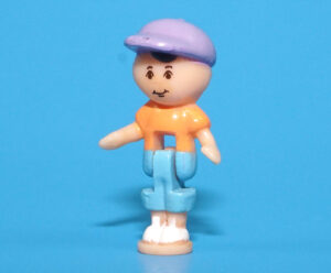 POLLY POCKET ORIGINAL SPARE PART SWINGING PRETTY MATT FIGURE 1995 BLUEBIRD TOYS