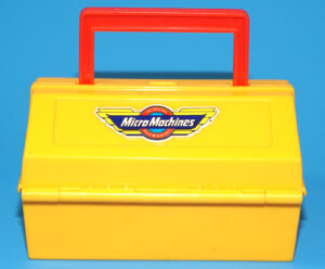 MICRO MACHINES SPEED SHOP PIT KIT TOOLBOX NEAR COMPLETE 1990 GALOOB READ