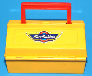 MICRO MACHINES SPEED SHOP PIT KIT TOOLBOX NEAR COMPLETE 1990 GALOOB READ