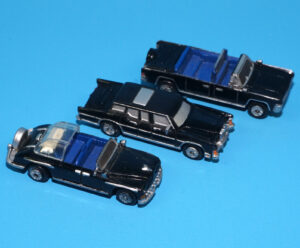 MICRO MACHINES #35 PRESIDENTIAL COLLECTION LIMOUSINES 1988 GALOOB
