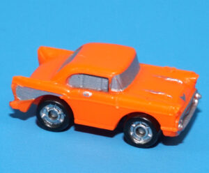 MICRO MACHINES KO ACTION MAGNIFIERS ’57 CHEVY CHEVROLET BEL AIR 1988 FUNRISE