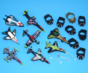 RING RAIDERS & SKULL SQUADRON FIGHTER PLANE LOT 1988 MATCHBOX