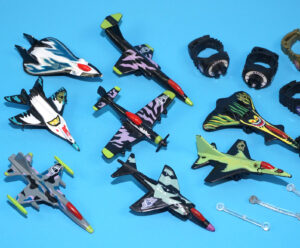 RING RAIDERS & SKULL SQUADRON FIGHTER PLANE LOT 1988 MATCHBOX