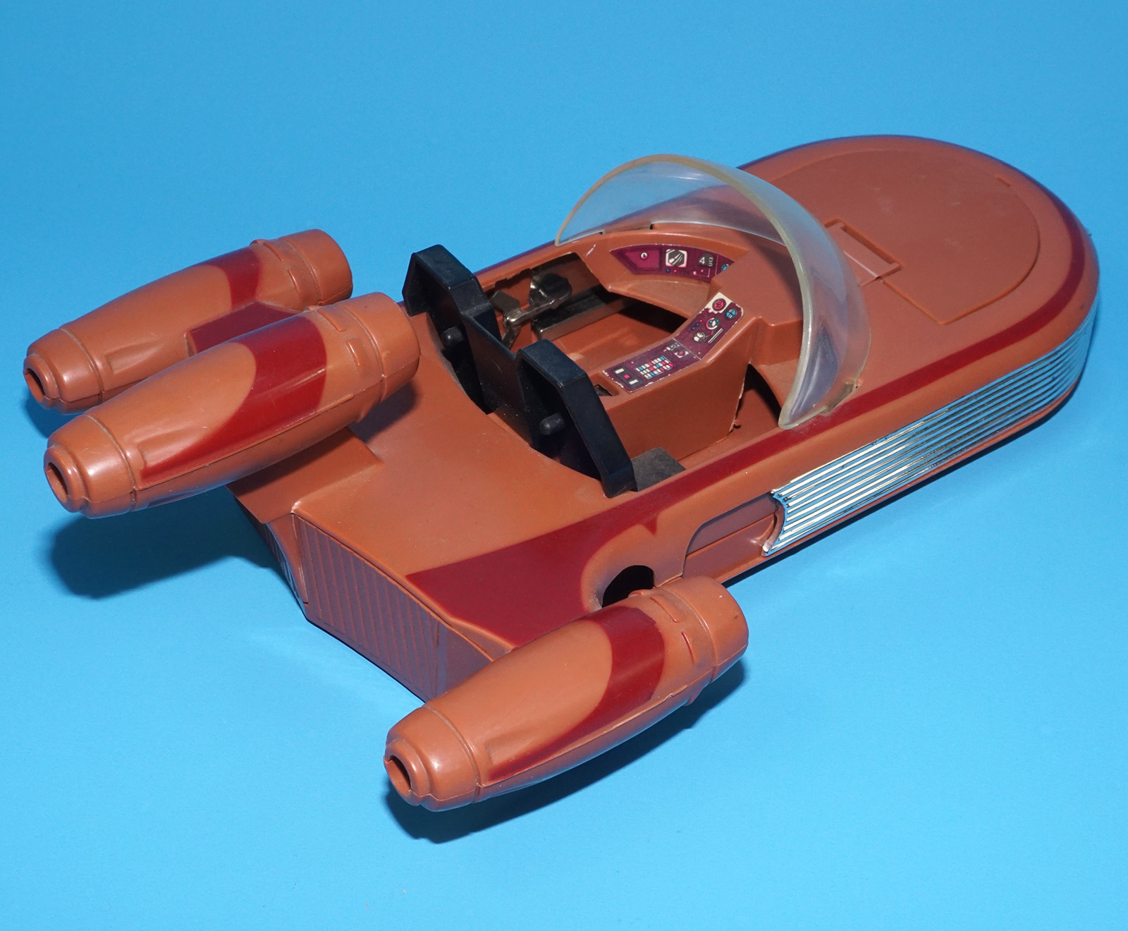 STAR WARS ANH LAND SPEEDER LANDSPEEDER 100% COMPLETE & ORIGINAL 1977 KENNER - Image 5