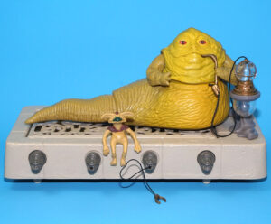 STAR WARS ROTJ JABBA THE HUTT PLAYSET 99% COMPLETE & ORIGINAL 1983 KENNER