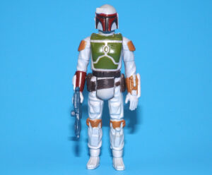 STAR WARS ANH BOBA FETT PBP TRI-LOGO UNPAINTED KNEE DART 100% COMPLETE & ORIGINAL C9 1979 KENNER